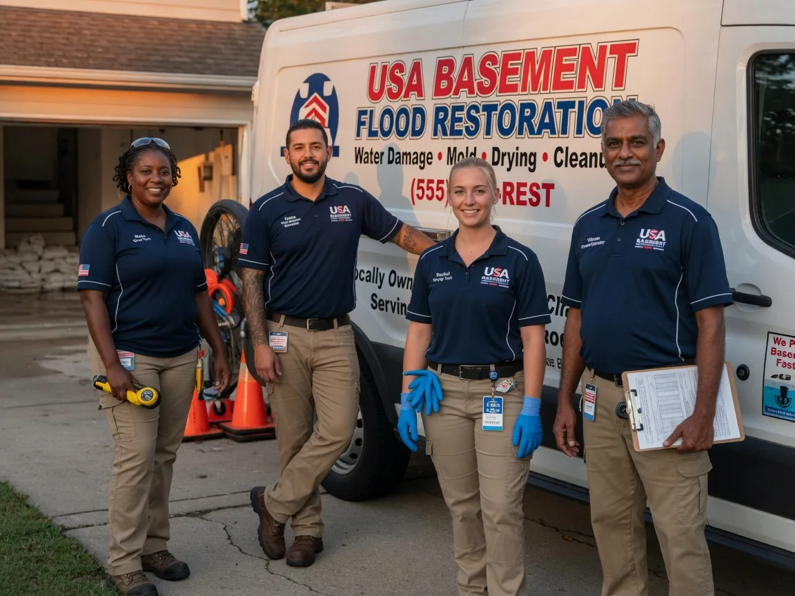 Basement Flood Cleanup company in Mccaulley, TX
