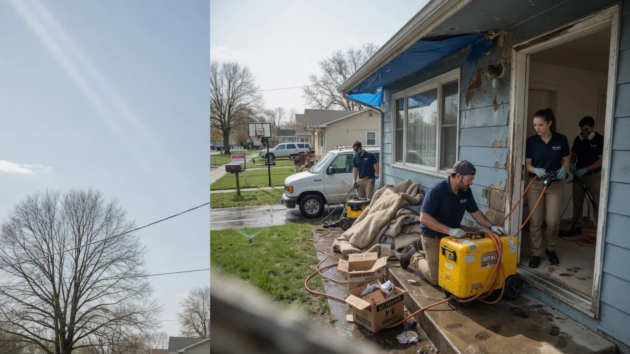 Basement Flood Cleanup in Mccaulley, TX near me